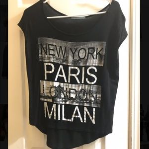 New York Paris London Milan Shirt